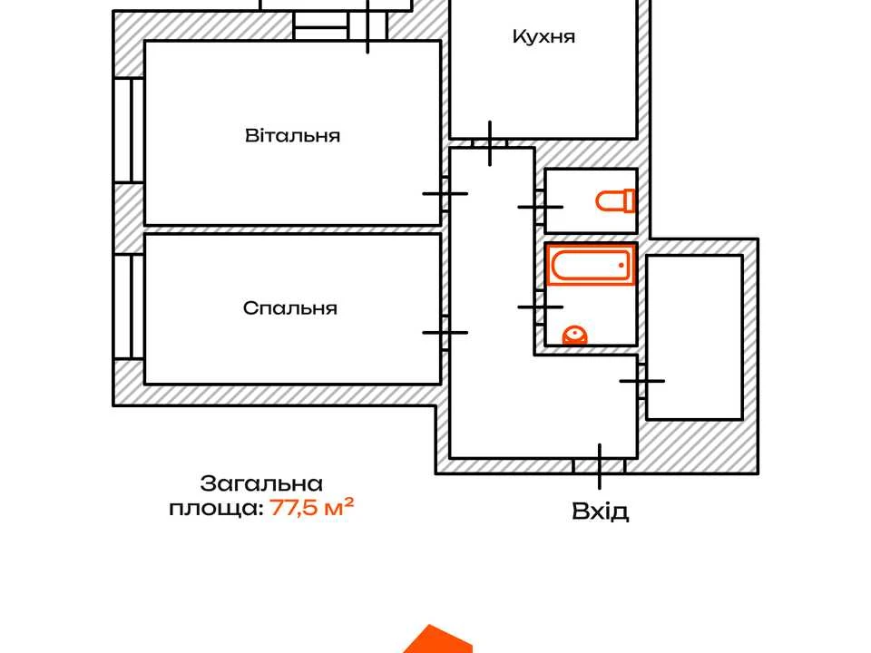 Квартира. Київ, Микільсько-Слобідська вул.