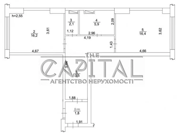 Квартира. Киев, улица Михаила Максимовича