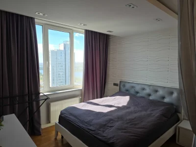 Видова! 1к квартира 47м², вул. Дніпровська набережна 1-А, ЖК