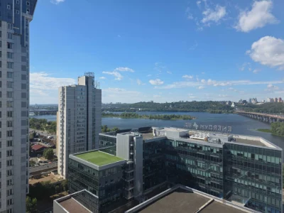 Видова! 1к квартира 47м², вул. Дніпровська набережна 1-А, ЖК