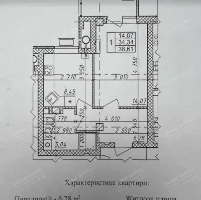 Apartment in a new residential complex "Pelustkoy"-2