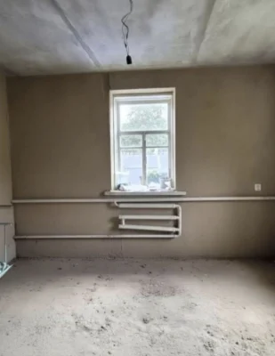 Brick house for sale without interior finishing