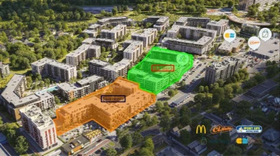Двухкомнатная квартира в комплексе CENTRAL PARK