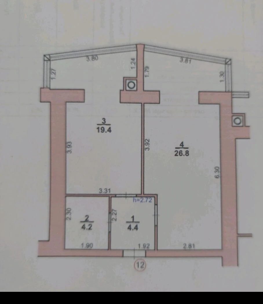 Продается квартира (Рауш)