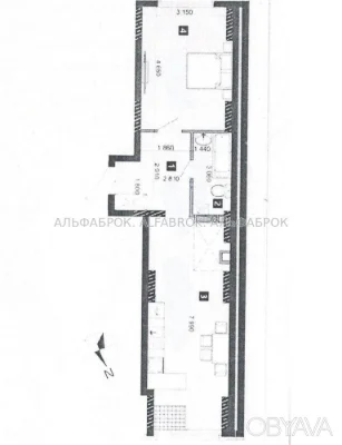 1-комнатная квартира, 50 м.кв.