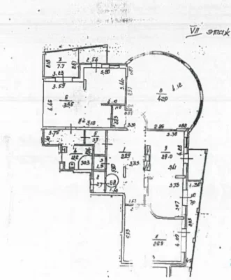3-room apartment 193 sq.m, new building, center "Palats Ukraina", Ukraine