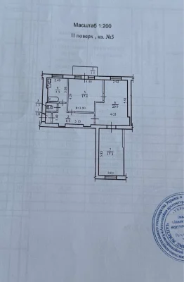 В продаже квартира 75м2 в центре города