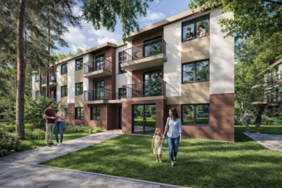 Apartment for sale with an area of 59.19 sq m in Bikivnya Forest!