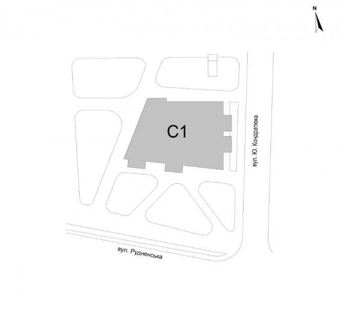 1-bedroom apartment 35.95 sq m in the Morning residential complex by RIEL, Львів (WITHOUT КО