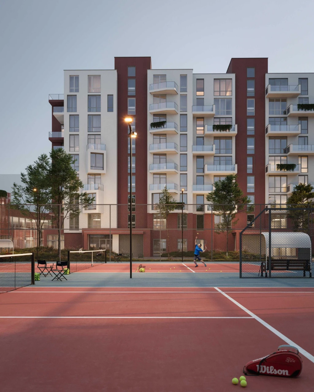 Sale of a 1-bedroom apartment (42 sq.m) on вул. Stryiska in the complex "Prostir"