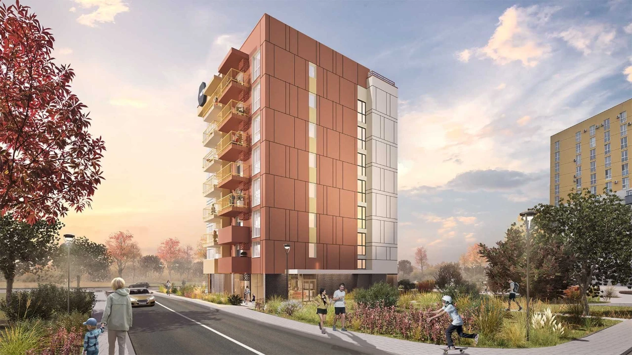 1-bedroom apartment 35.95 sq m in the Morning residential complex by RIEL, Львів (WITHOUT КО