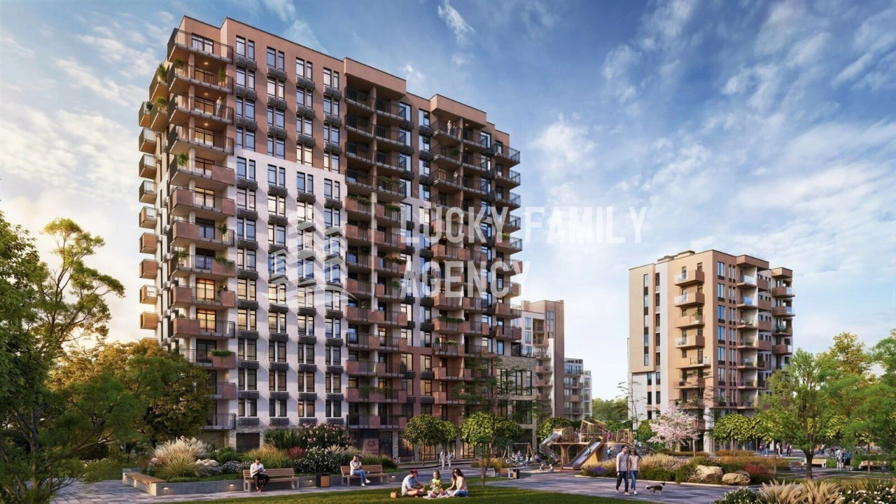Selling apartment without commission. 1-room apartment, 41.48 sq.m. with minimum deposit