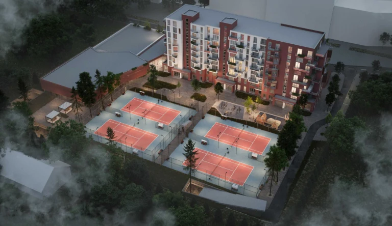2-комнатная квартира 64,6 м² на 5 этаже | ЖК Простір (Prostir)
