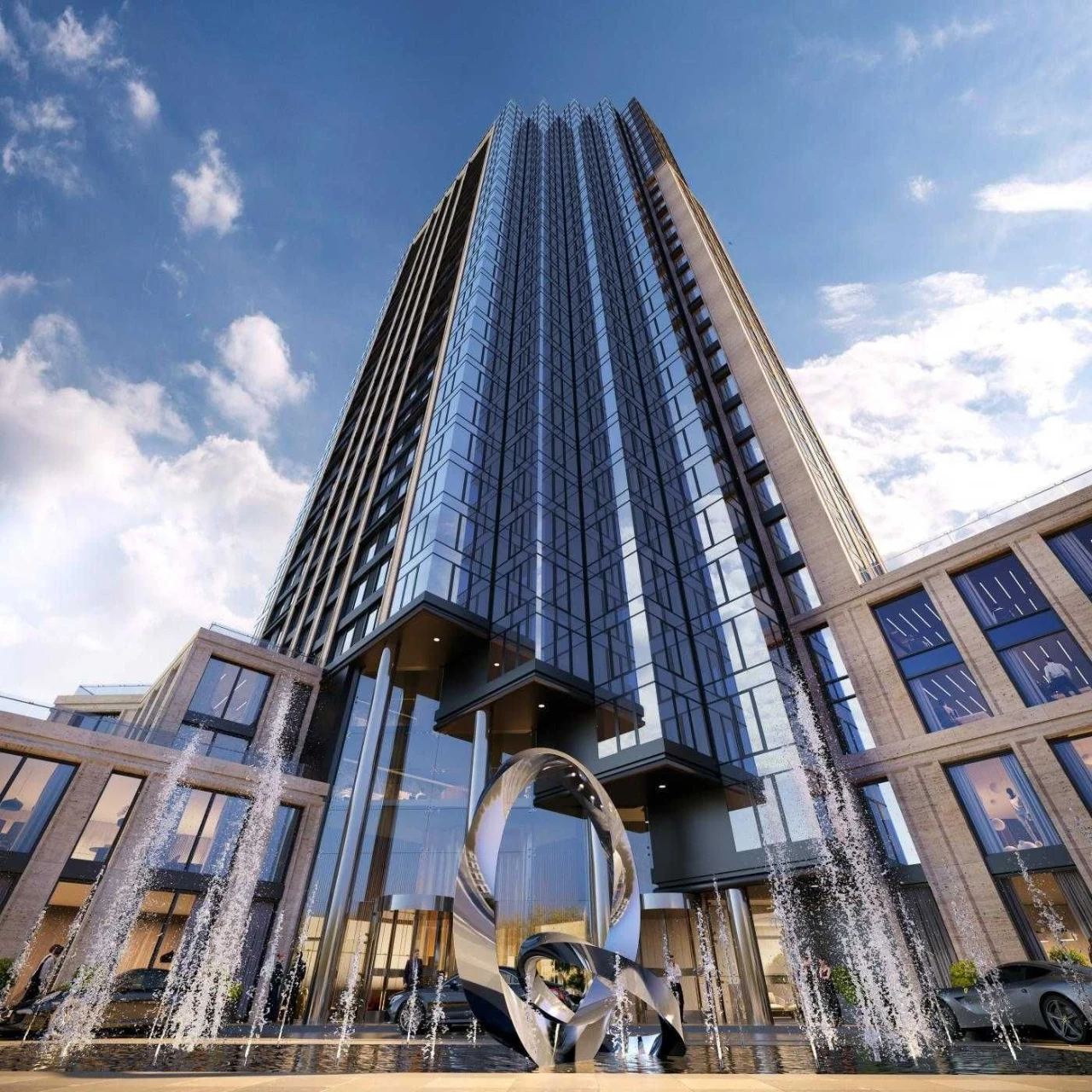A136! Business-level complex! Underground parking!