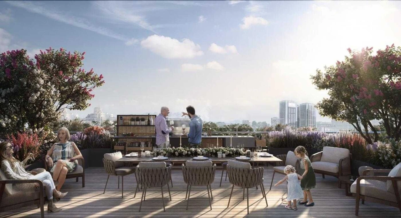 A136! Business-level complex! Underground parking!