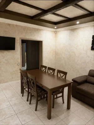 Spacious stylish house with a bar area, near the city + guest