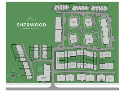 1-кімнатна квартира | SHERWOOD | Ужгород, новобудова - SW 8.