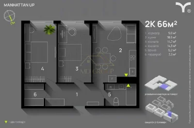 Apartment for sale near the LAKE