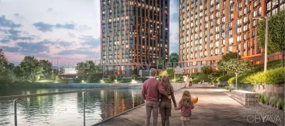 1-комнатная квартира, 46 м.кв.
