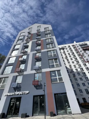 One-bedroom apartment with a studio kitchen and walk-in closet | New construction