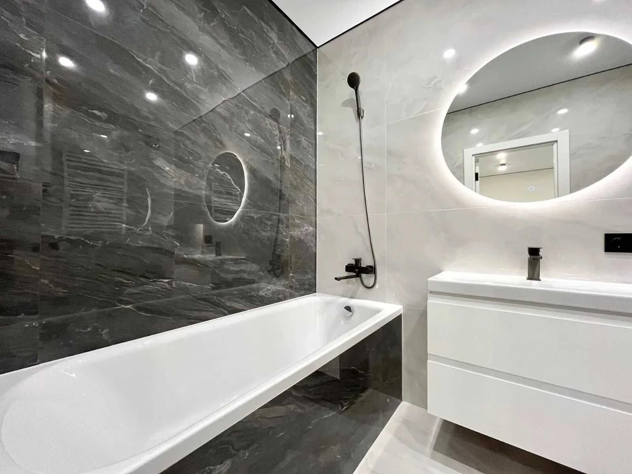 One-bedroom apartment near the river in a modern Comfort Park residential complex