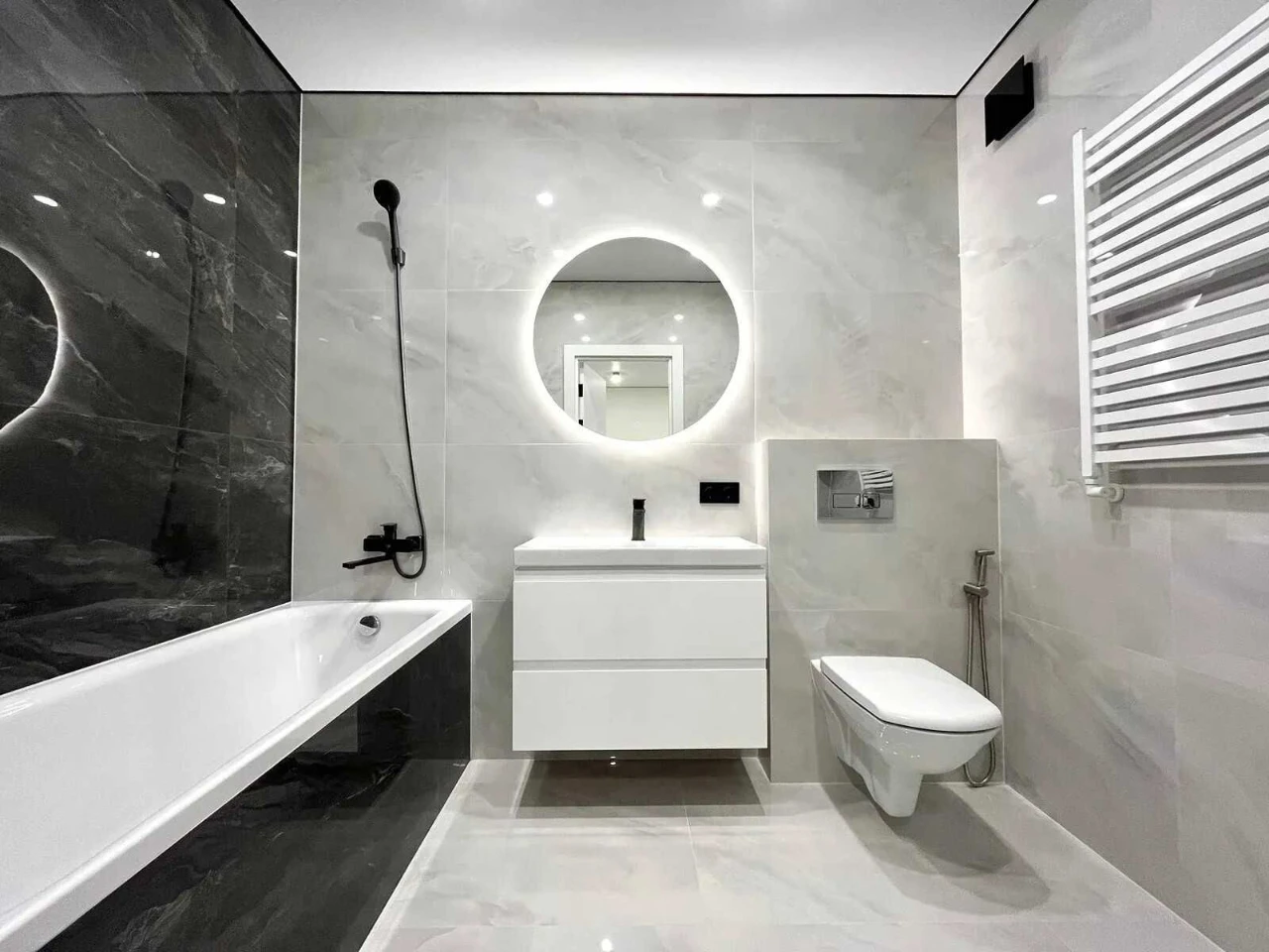 One-bedroom apartment near the river in a modern Comfort Park residential complex