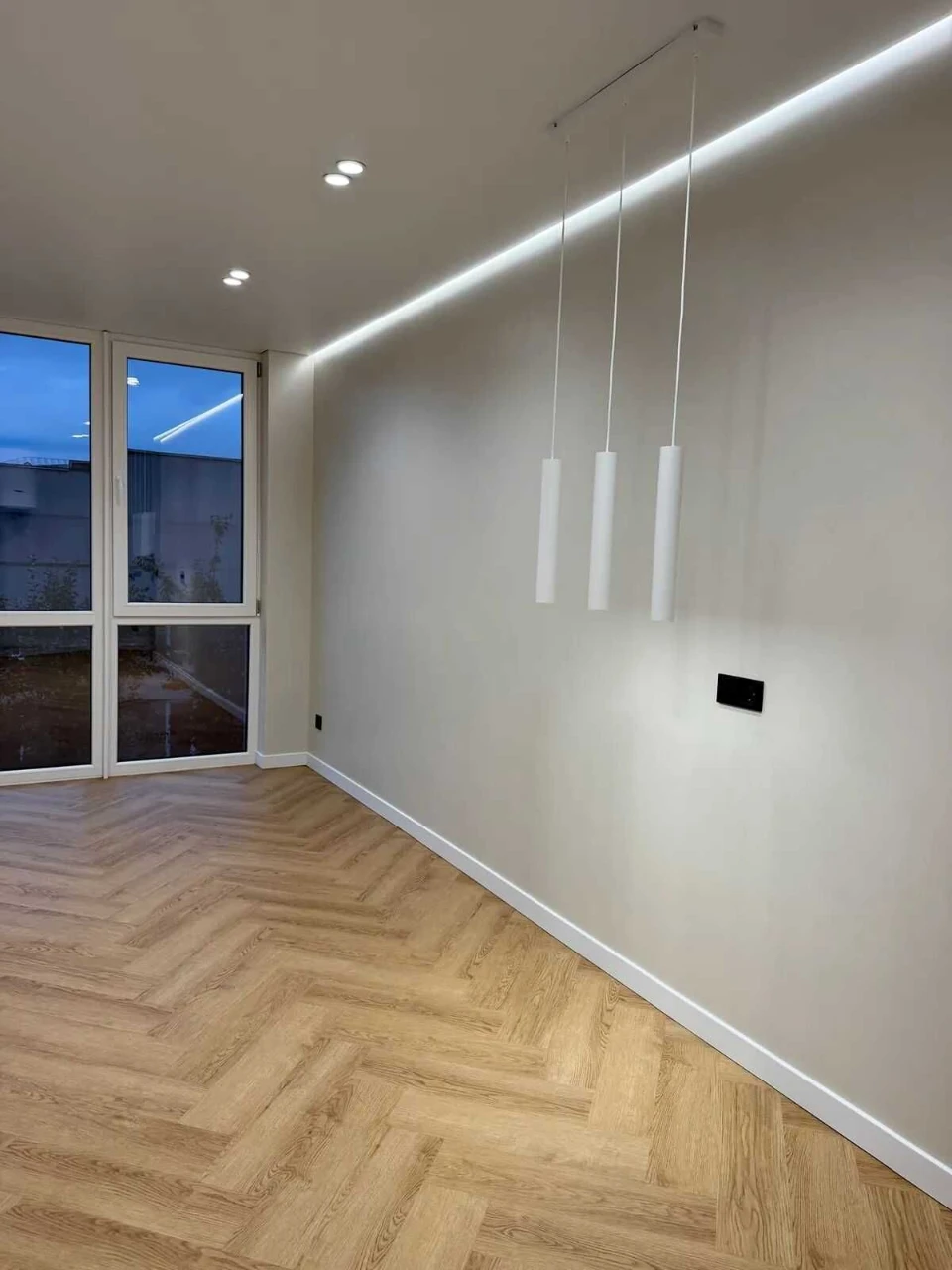 One-bedroom apartment with renovation, 3 floors
