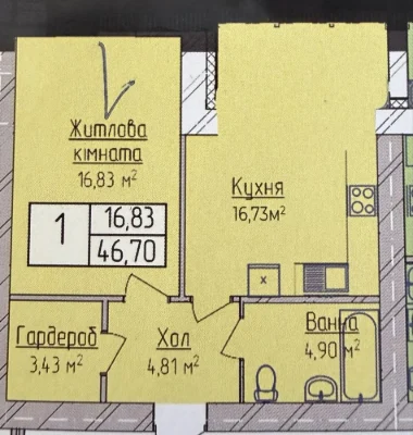 Продаж квартири від забудовника