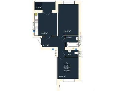 Apartment. Ivano-Frankivsk, Lenkavs'ka st.