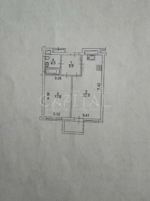 Продаж дизайнерської 1-кімнатної квартири в ЖК Зарічний, Осо