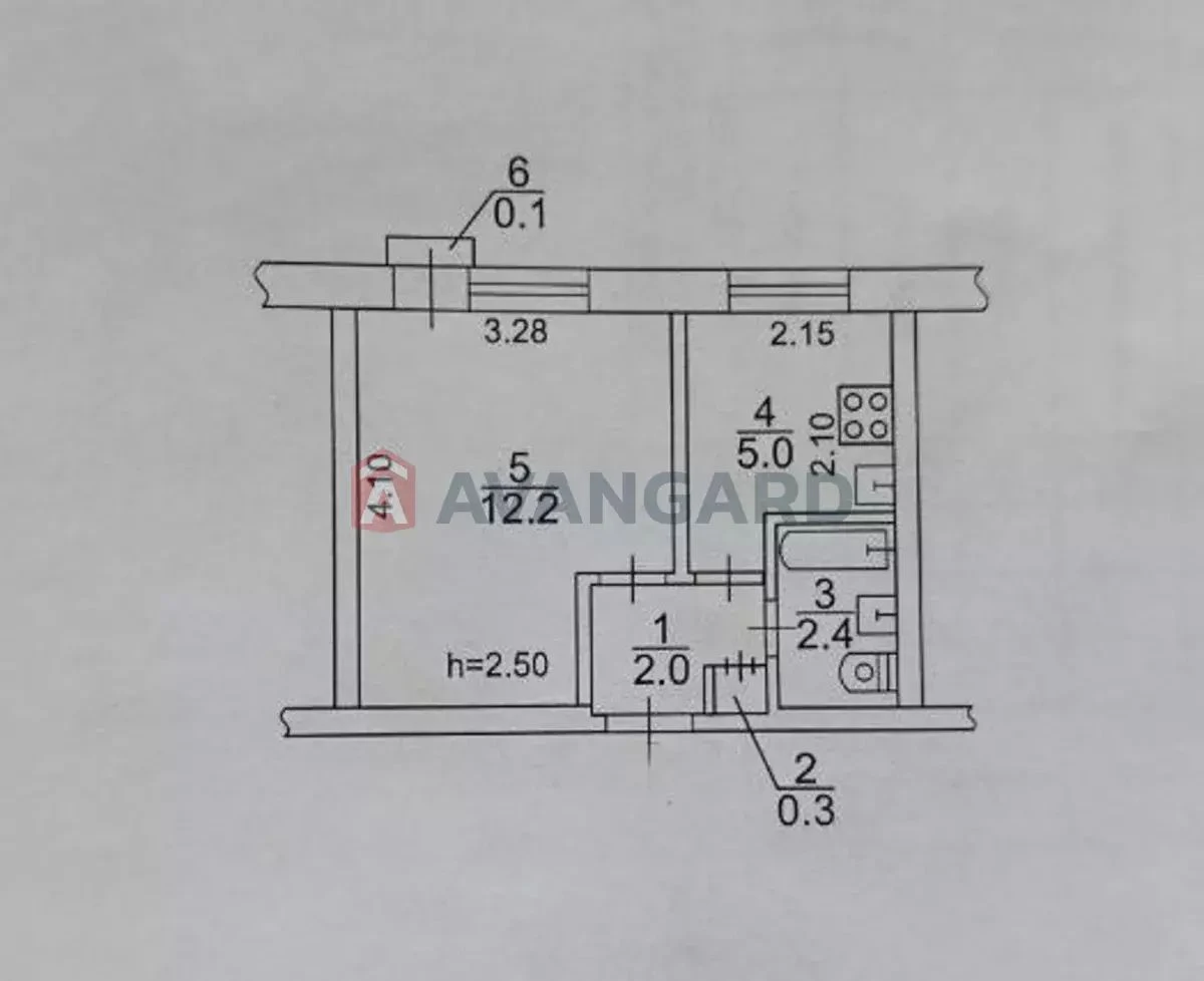 For Sale: 1-bedroom apartment in Образцова