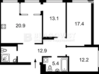Apartment for Sale – Left Bank District