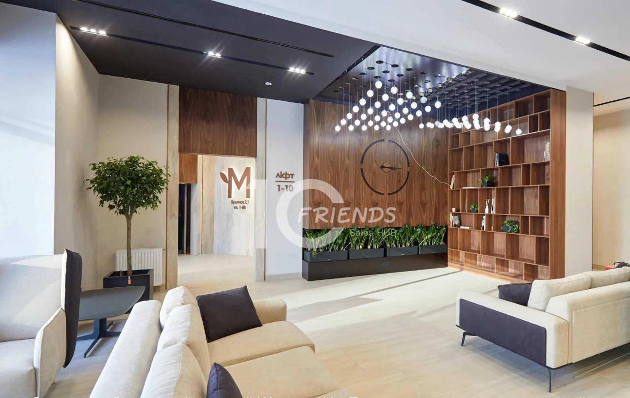 One-bedroom apartment in a completed building Metropolis Тереmki