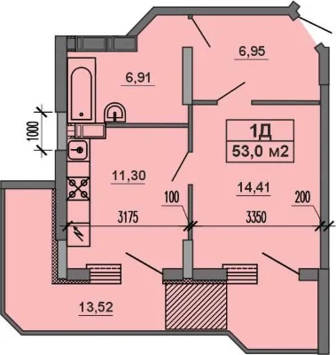 Продажа 1-комнатной квартиры. Центр Черкас. Тихий и уютный район