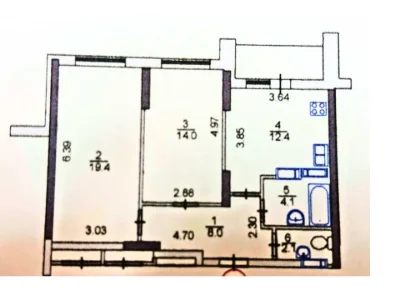 Apartment. Kahovska st.