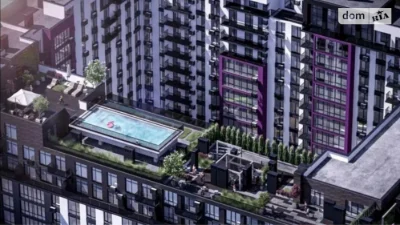 Продается 1-комнатная квартира с бассейном на крыше