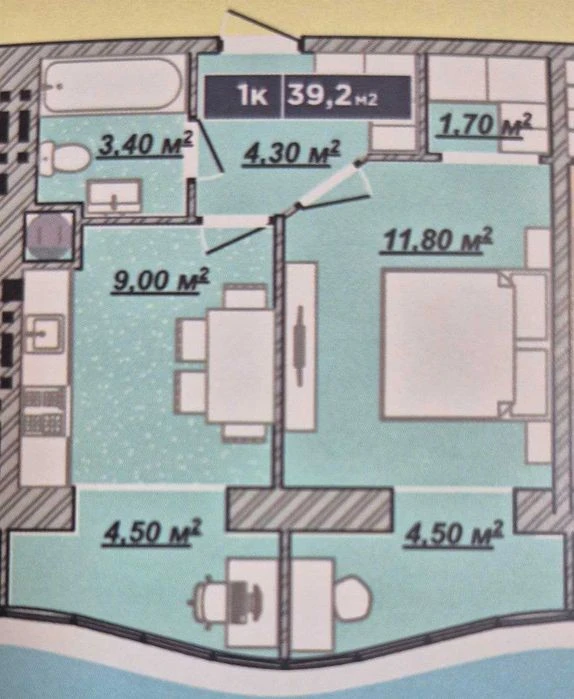 Apartment for sale Residential Complex Nadrichniy.
