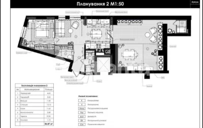 Продаж квартири на Малоголосківських Пагорбах з терасою