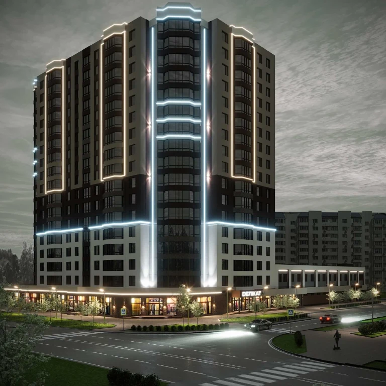 Двокімнатна квартира 88,16 м² на Митниці | вул. Сержанта Жужоми, 1