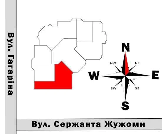 Двокімнатна квартира 88,16 м² на Митниці | вул. Сержанта Жужоми, 1