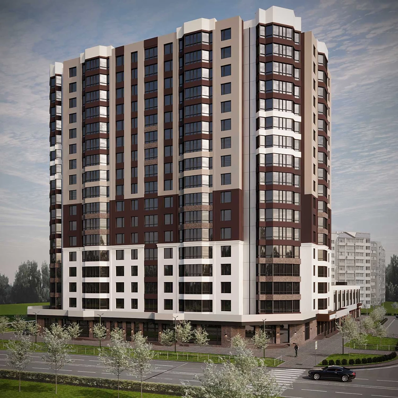 Двокімнатна квартира 88,16 м² на Митниці | вул. Сержанта Жужоми, 1