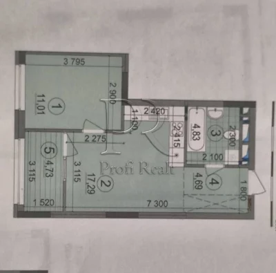 1 Room Apartment for Sale at Prospect of Truth 57, Europe