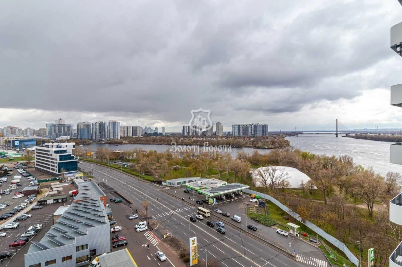 1-room apartment for sale 36.66 m², Dniprovska embankment, 17k