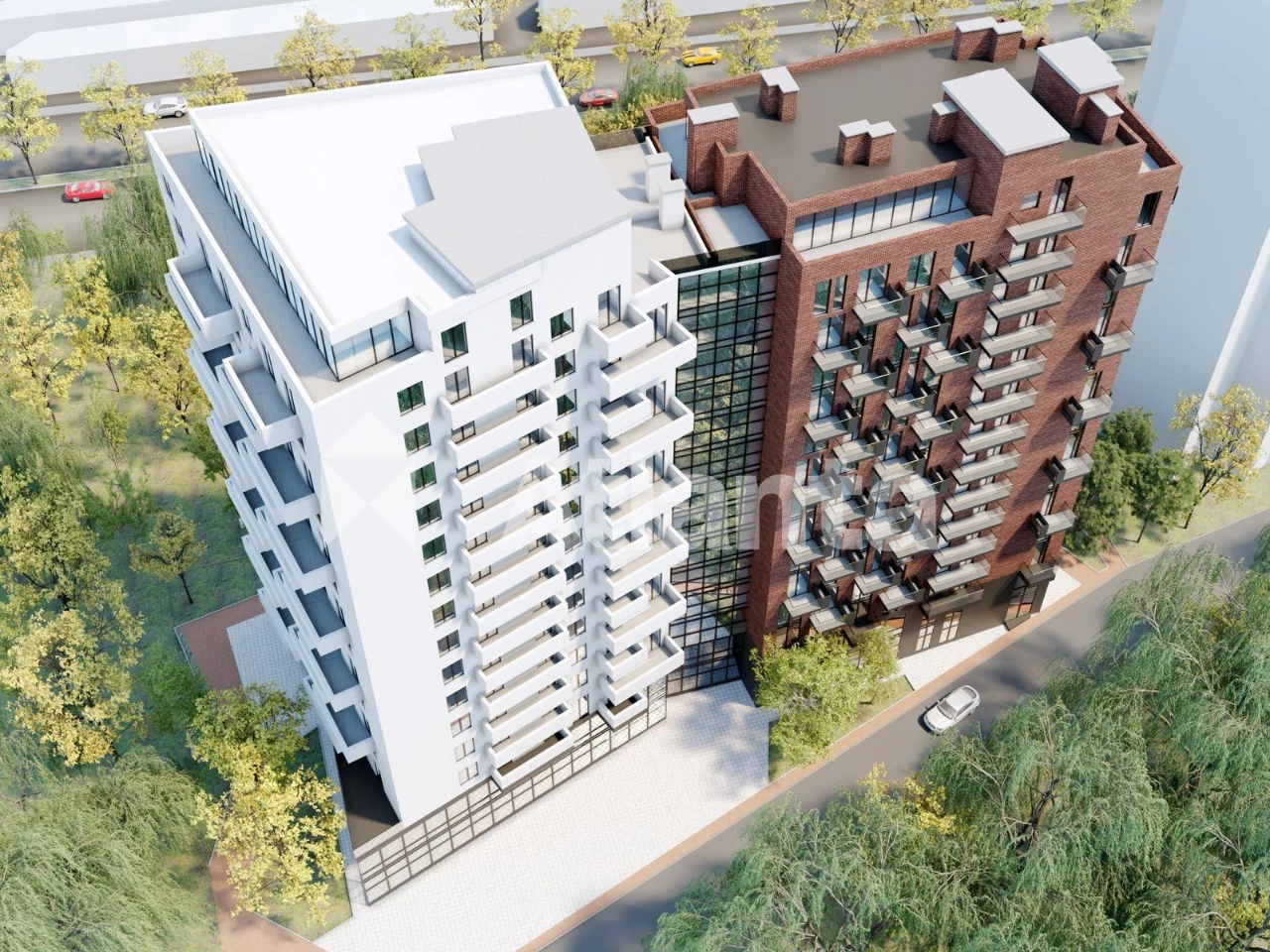 One-bedroom apartment in the "Prostranstvo na Geranovej" residential complex