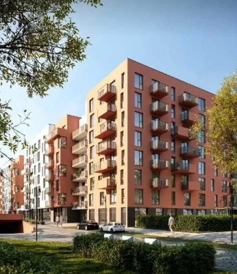 Apartment in Novatsia Residence: 1-bedroom, 41.4 sq m