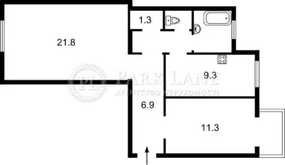 Lobanovsky Prospect, 2 rooms, Sevastopol Square, Air Force Square