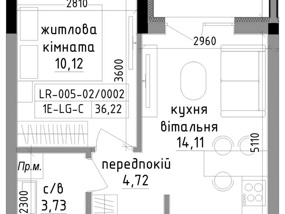 Apartment. Uzhgorod, Vasyl Gadegyi st.