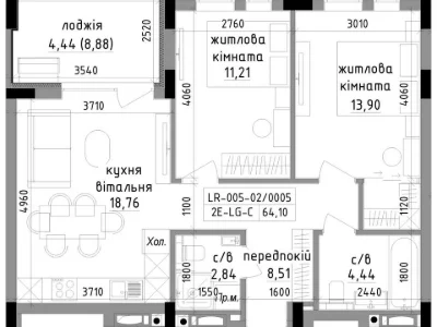 Квартира. Ужгород, Василя Гаджеги вул.