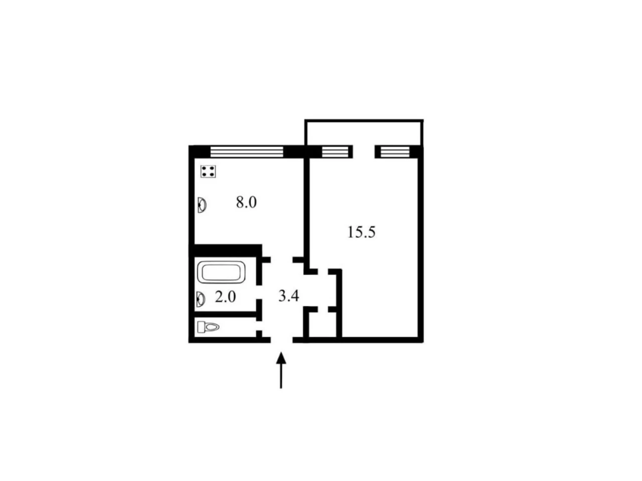 Apartment for Sale - Pereshotvanevyi Massiv