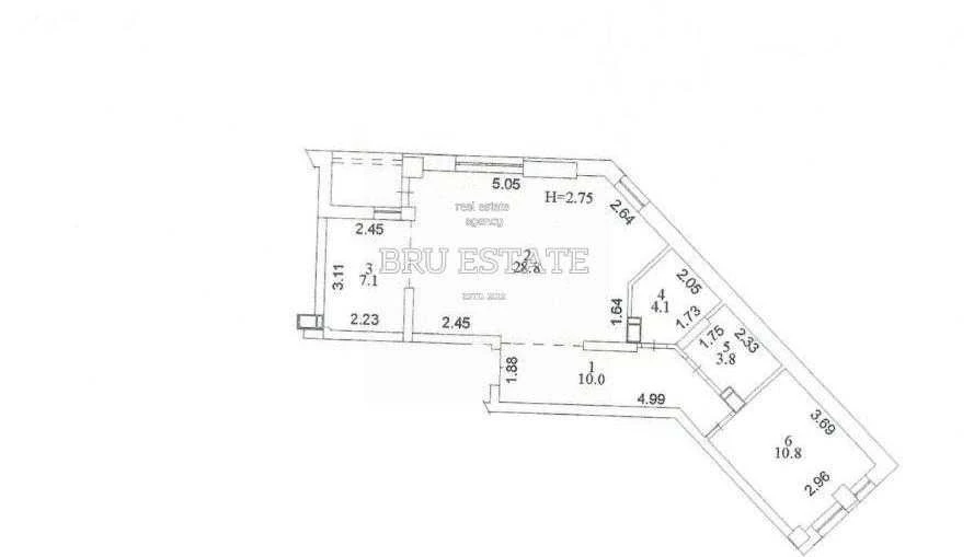 Продаж 2-кімнатної квартири 66 м² ЖК San Francisco пр-т Бере